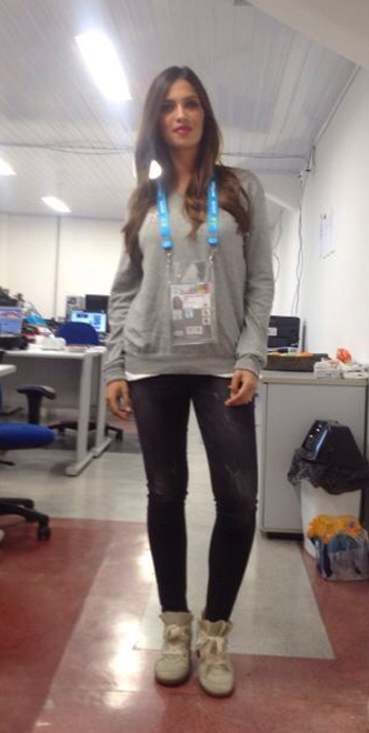 Sara Carbonero revela las claves wifi de mediaset en el mundial de brasil 2014