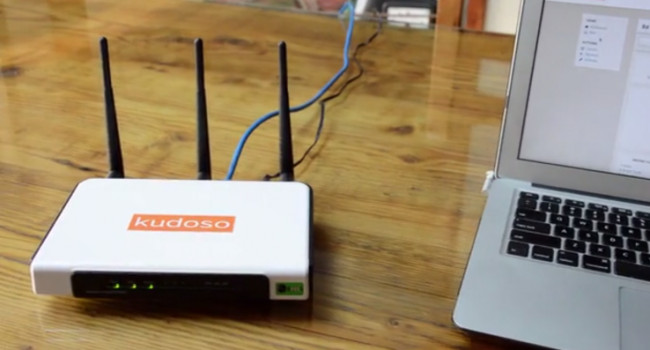 Kudoso, router para controlar cuantas horas se conectan los niños a internet