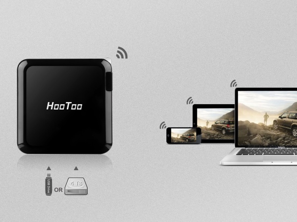 TripMate: Mini router wifi de viaje, amplificador, hotspot y disco duro de red, todo en uno