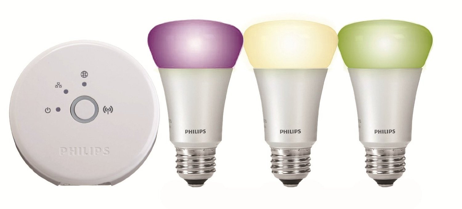 Bombillas led wifi inteligentes Philips Hue, se controlan desde el iPhone, Android o Apple Watch