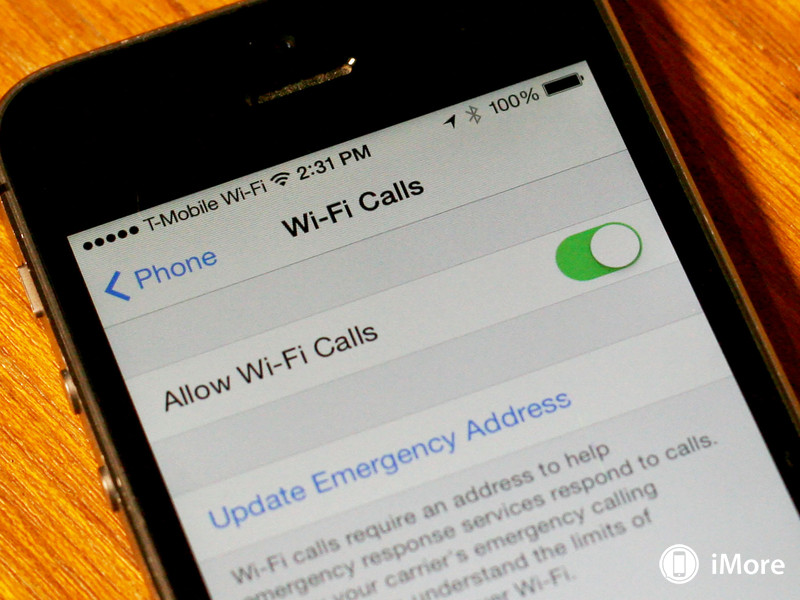 Como hacer y recibir llamadas normales por wifi en el iPhone