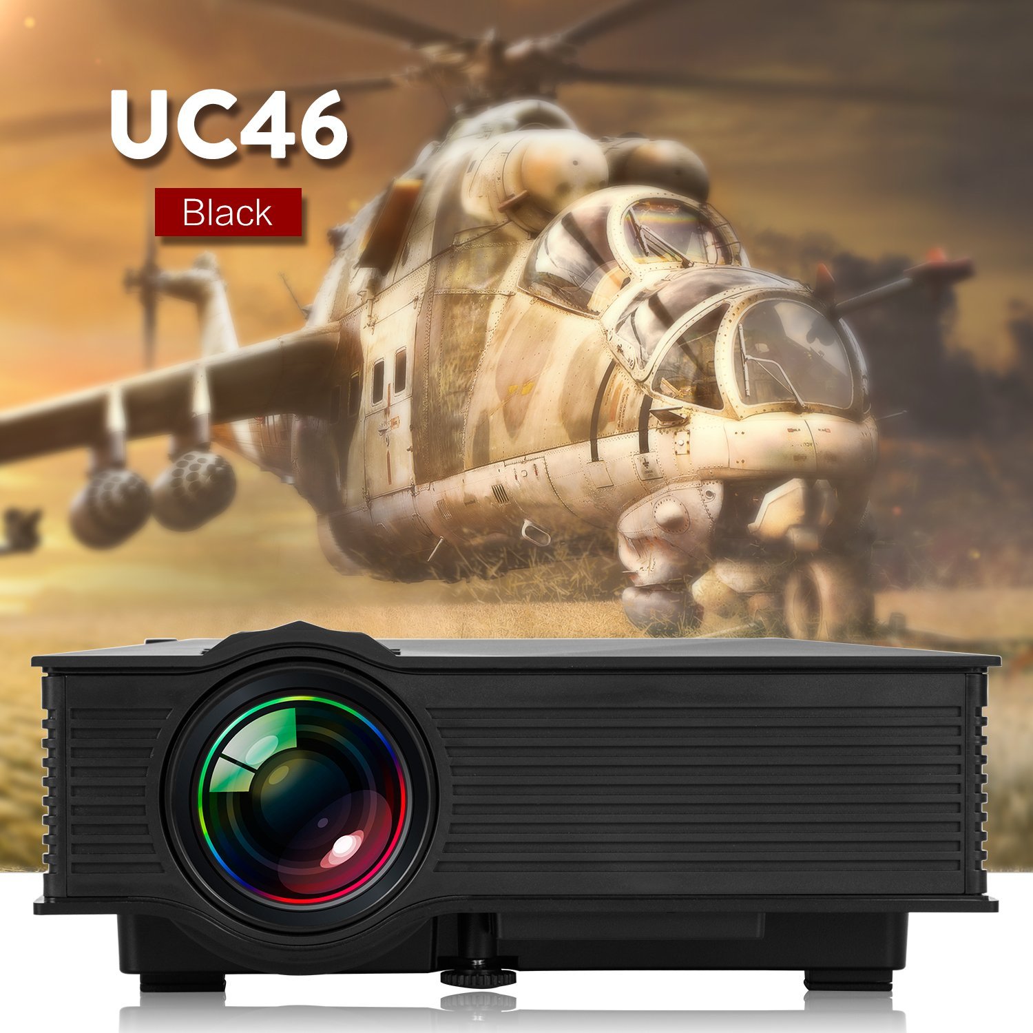 WEINAS UC46, un mini proyector con WiFi, HDMI y puertos USB por menos de 80€