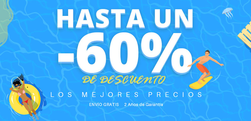 Ofertas flash de primavera 2017 en GearBest, 60% de descuento, exclusivas para España, con 2 años de garantía y almacén en España
