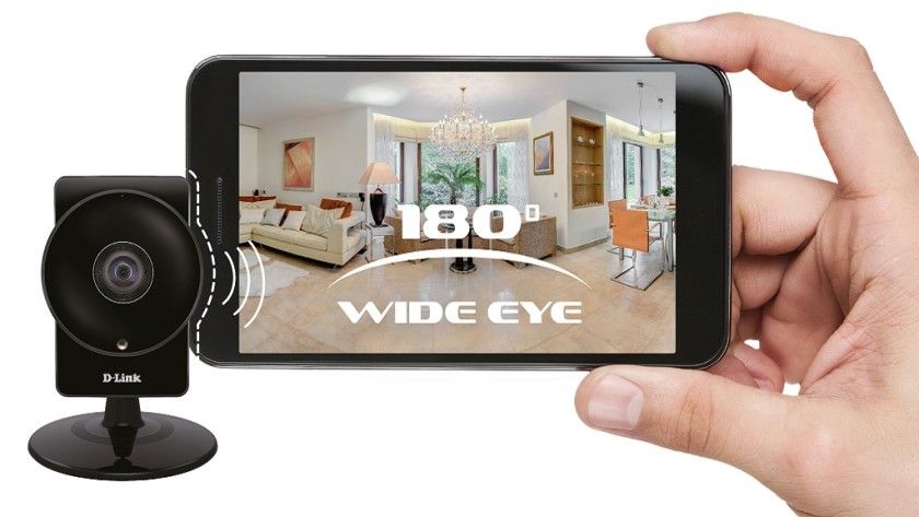 Cámara de videovigilancia D-Link DCS-960L con un ángulo horizontal de hasta 180º