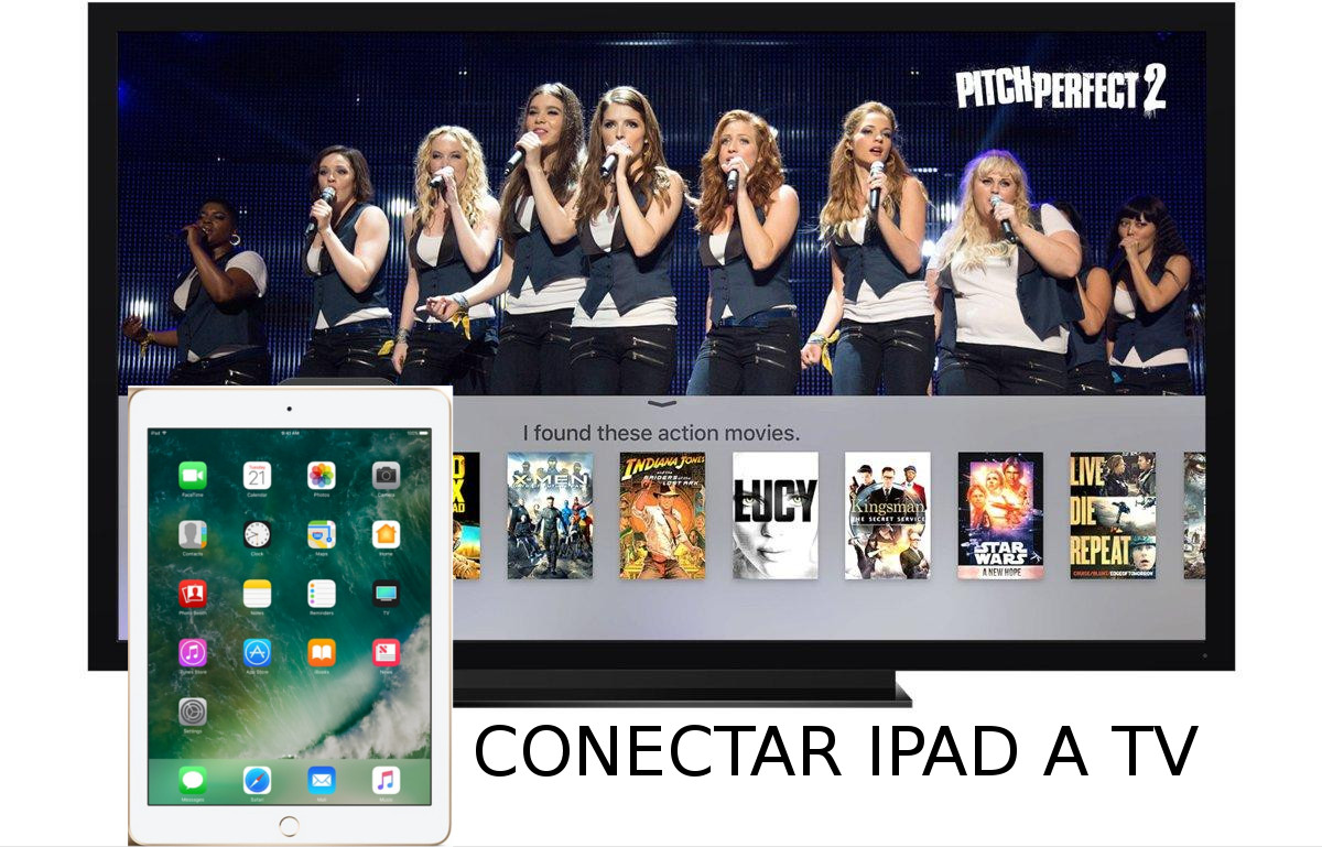 Conectar ipad a tv por USB o wifi para LG, Samsung, Sony, Philips, Panasonic, sin cables