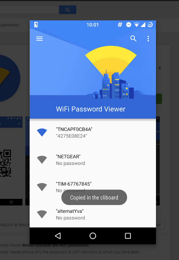 Como ver las contraseñas wifi guardadas en el movil Android sin Root y sin rootear el dispositivo