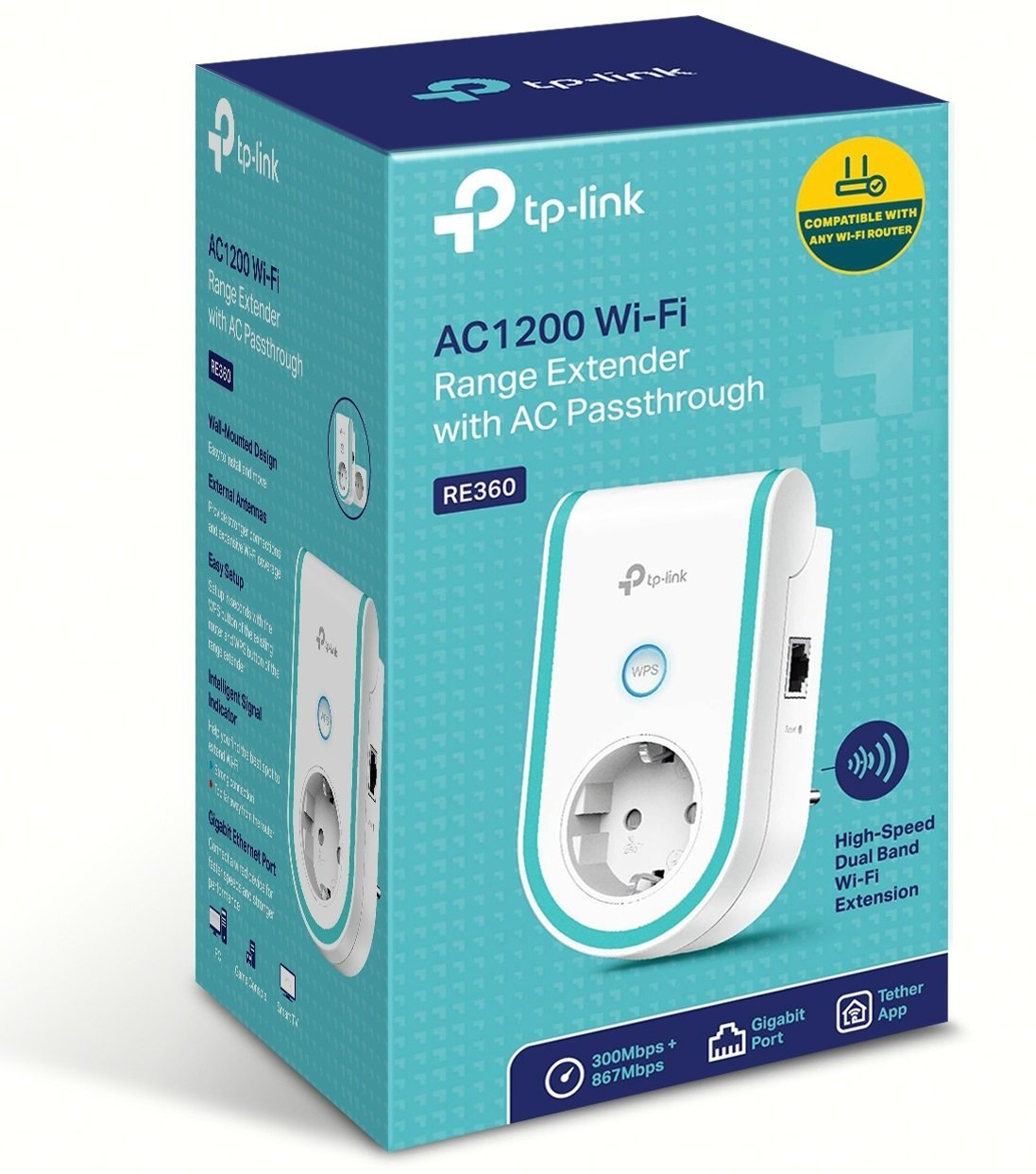 Mejor repetidor wifi 2018 para ampliar la cobertura en 50, 100, 200 y 300 metros cuadrados, TP-Link RE360, instalación, funcionamiento